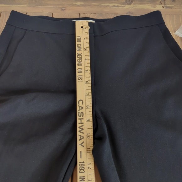 Michael Kors NWT Black Ruffle-Hem Capris Pants XS - Picture 8 of 11